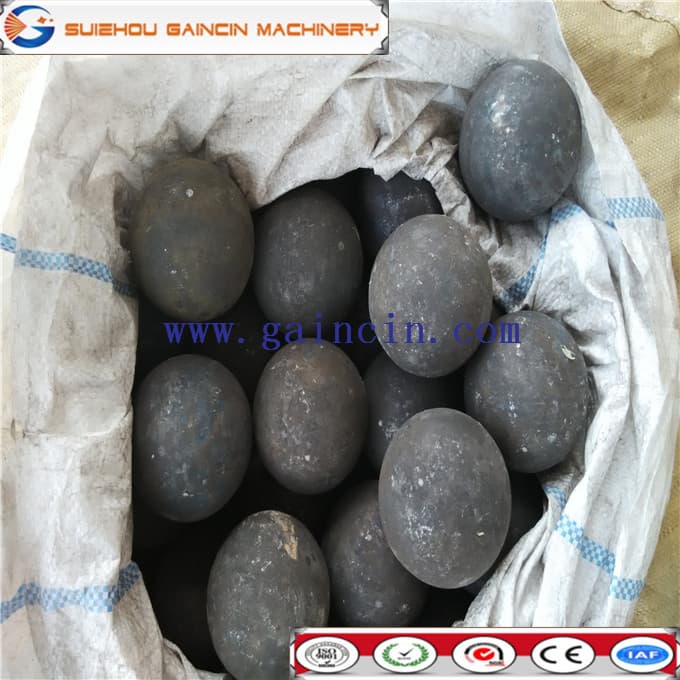 B2 material forged steel grinding media balls